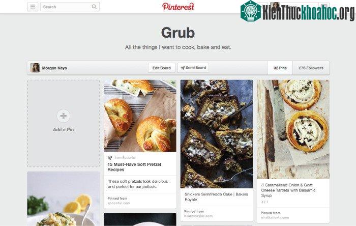 Board of of pinterest