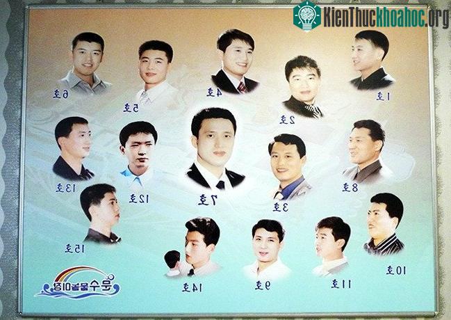 Chỉ được cắt tóc theo mẫu