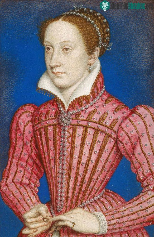 Bức họa chân dung Mary Stuart vẽ bởi François Clouet, năm 1560. (Ảnh: Wikipedia).
