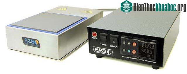 Ví dụ về thiết bị tạo nhiệt (thermal platform/hot-cold plate) được dùng trong thử nghiệm trên