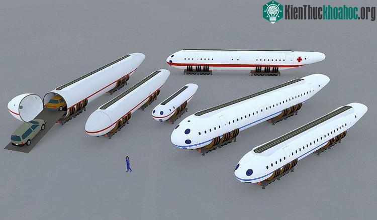 Tốc độ và cự ly của clip-air được dự kiến sẽ sánh ngang với các máy bay cỡ trung hiện đại.
