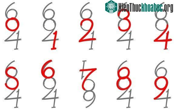 Tổng cộng 10 số