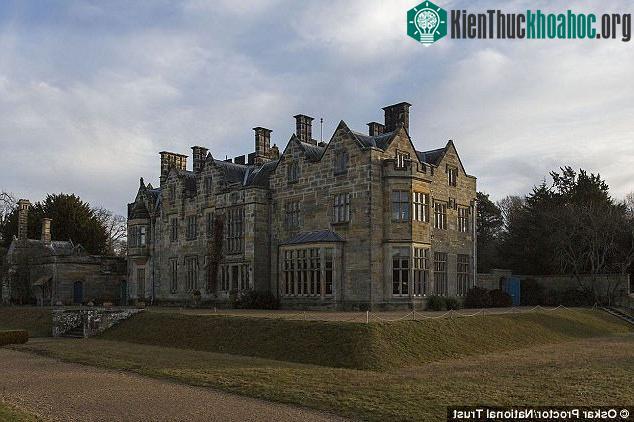 Lâu đài Scotney cổ kính của Anh. (Ảnh: National Trust).