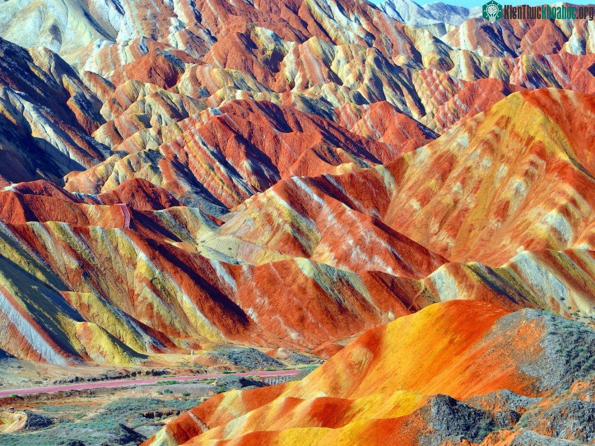 Zhangye Danxia Landform Geological Park, Trung Quốc