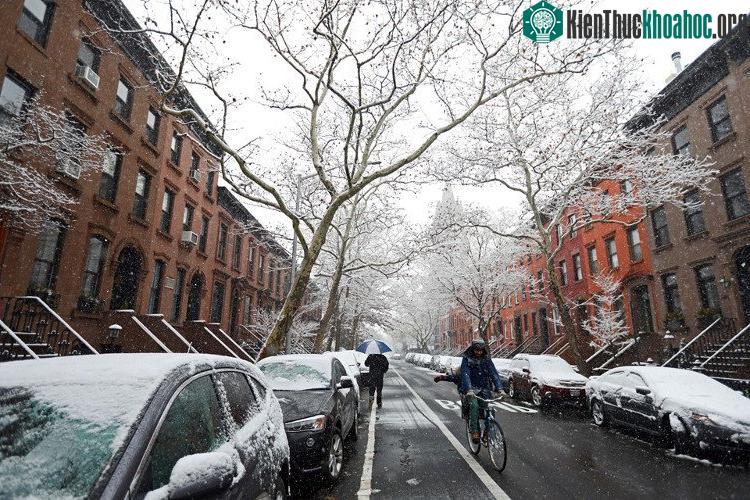 Khung cảnh tại thành phố New York.