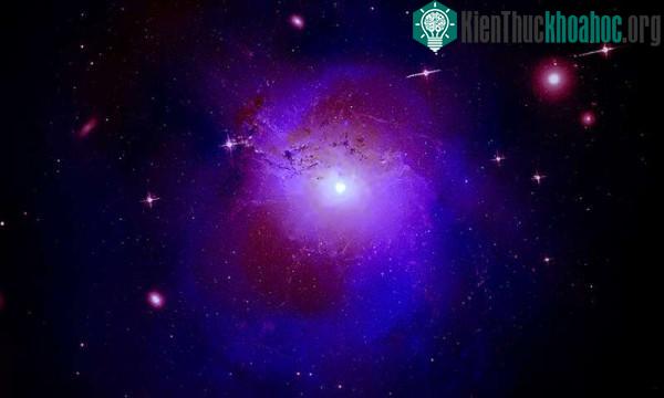 Vật chất tối được cho là tạo ra khoảng 85% vật chất trong vũ trụ. (Ảnh: Space).