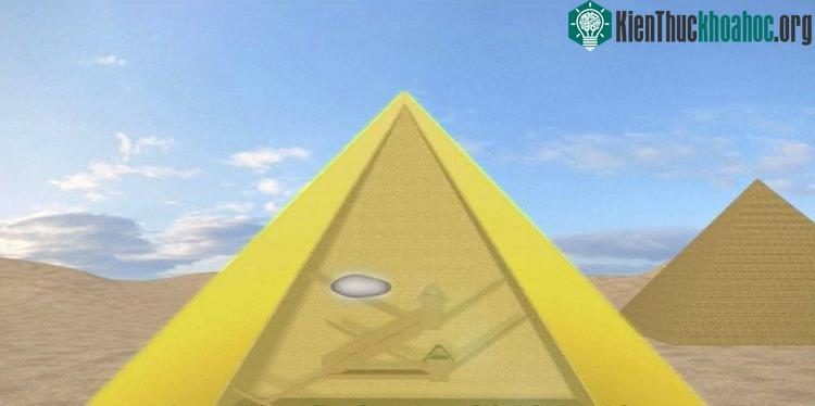 Phòng dài 30m có thể chứa cả máy bay được phát hiện trong Đại kim tự tháp Giza ở Ai Cập.