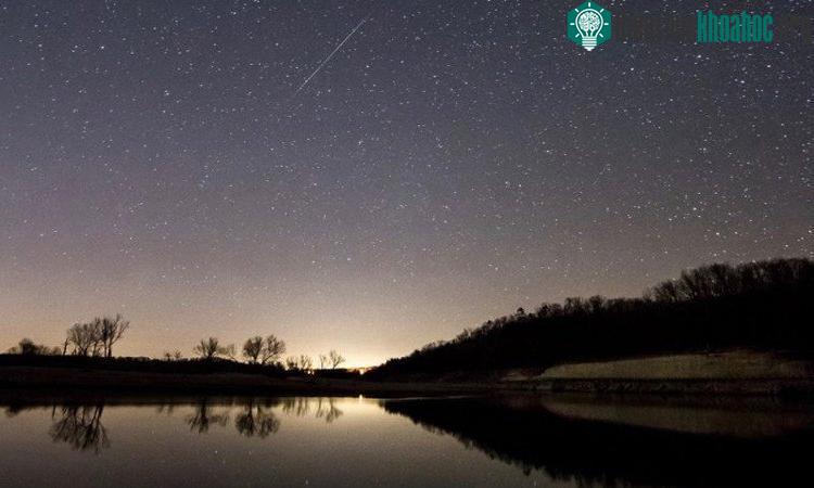 Mưa băng Geminids 2017 rực sáng bầu trời thế giới ảnh 1