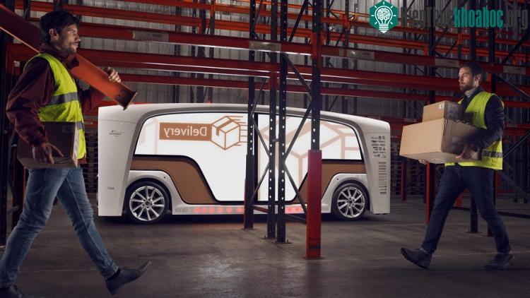 Snap là mẫu concept của Rinspeed về một chiếc xe điện tự lái hoàn toàn.