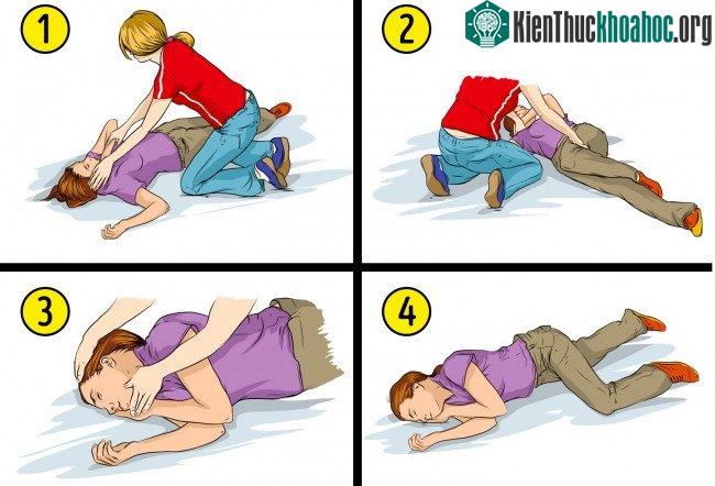 Nếu phát hiện người nào đó bất tỉnh nhưng vẫn còn thở, bạn hãy gọi xe cấp cứu.