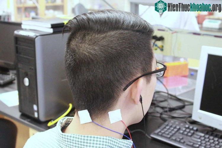 Thiết bị được thử nghiệm trên người bệnh.
