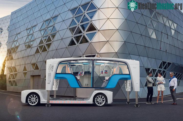 Rinspeed kết hợp hệ thống truyền động và khung gầm lại với nhau