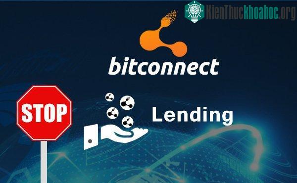 Thông báo hôm qua của Bitconnect.