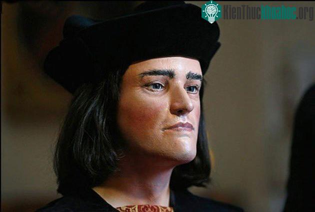Hình ảnh vua Richarh III cho thấy ông trông khá trẻ.