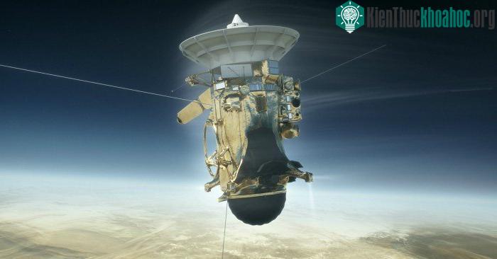 Tàu Cassini đâm xuống sao Thổ