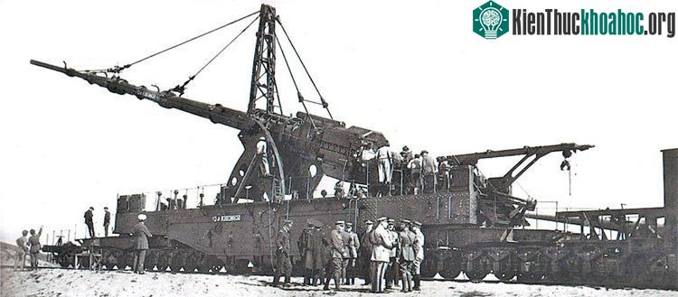 Đại bác Paris Gun.