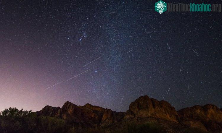 Mưa băng Geminids 2017 rực sáng bầu trời thế giới ảnh 6