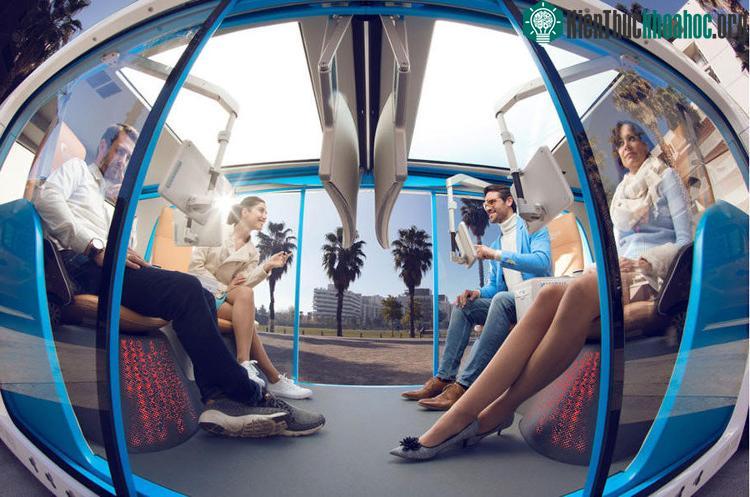 Snap được cho là một mẫu xe ý tưởng của ngành giao thông không người lái trong tương lai.