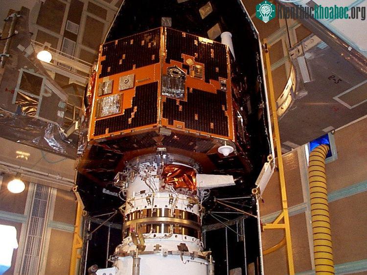 Vệ tinh IMAGE của NASA trong một bức ảnh chụp năm 2000. (Ảnh: NASA).