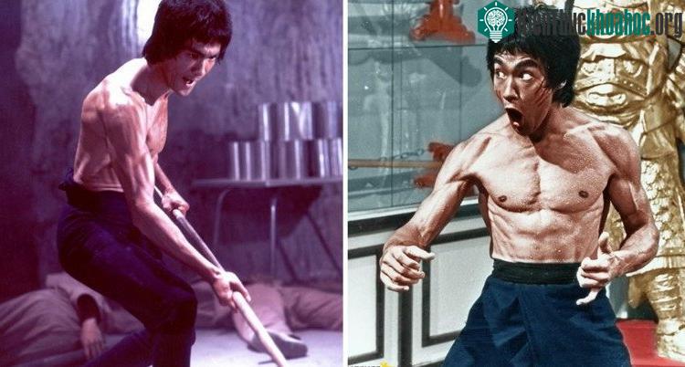 Lý Tiểu Long cũng nổi tiếng vì những tiếng hét chói tai khi ra đòn