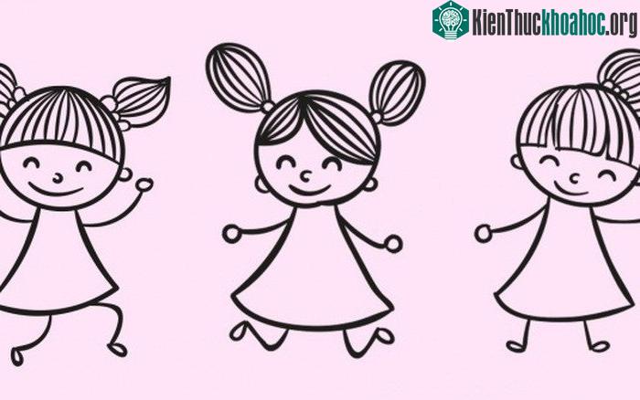 Tính tuổi của ba bé gái