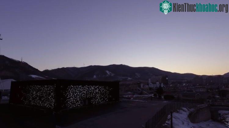 Tòa nhà Hyundai Pavilion ở PyeongChang, Hàn Quốc.