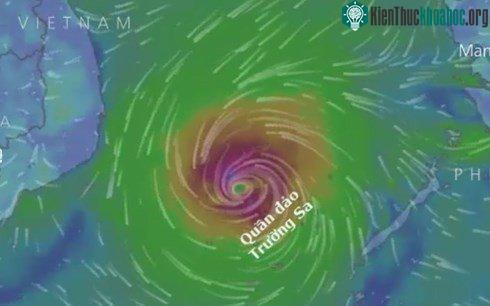 Hiện tại cơ quan dự báo khí tượng đang theo dõi sát vùng áp thấp này. (Ảnh windy).