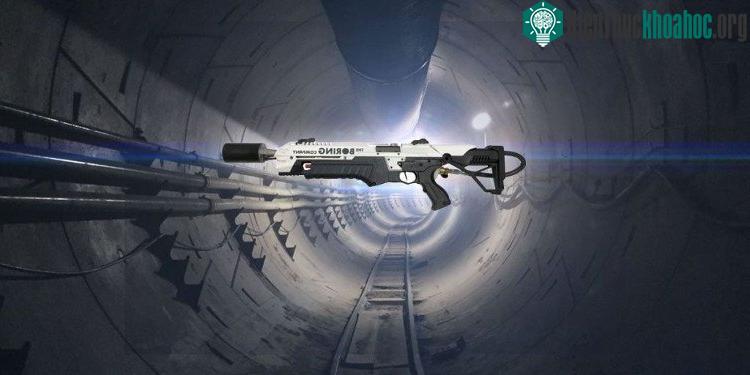 Súng phun lửa của The Boring Company.