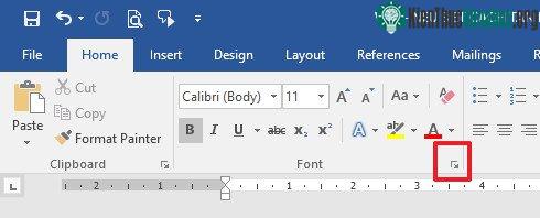 nhấp Nhấp chuột lên nút hình mũi tên bung ra ở phía dưới