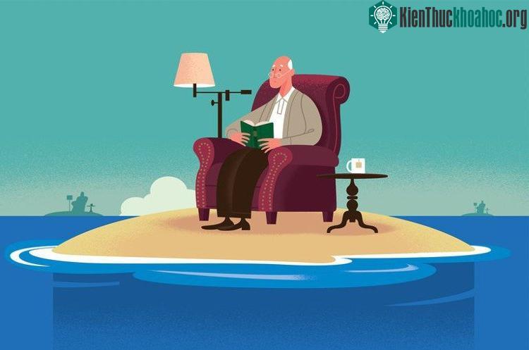 Với người già, cảm giác cô đơn đặc biệt có hại.