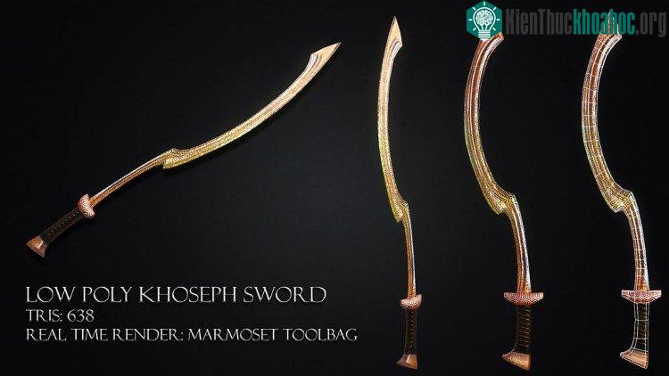 Chỉ những lực lượng tinh nhuệ nhất, là tâm phúc của Pharaoh mới có kiếm Khopesh.