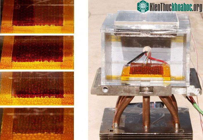 Thiết bị mới giúp "vắt không khí ra nước" của các nhà khoa học - (Ảnh: MIT).