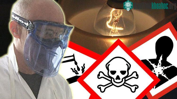 Axit sulfuric cũng chẳng là gì nếu so với siêu axit ! (Ảnh: Periodic Videos).