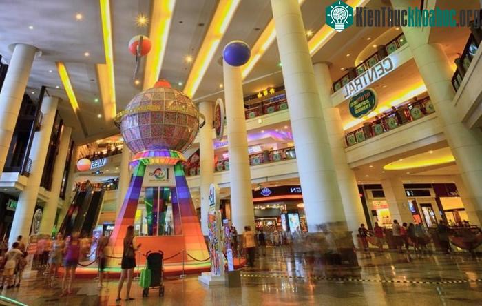 Máy bán hàng tự động ở Berjaya Times Square