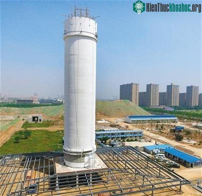 Hệ thống lọc không khí trợ giúp bằng năng lượng mặt trời.