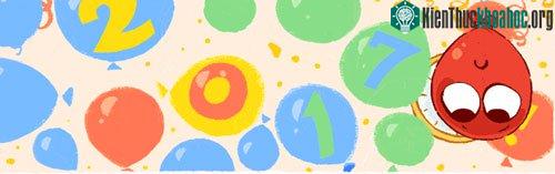 Với châu Âu, không khí tết trong doodle khá là rộn ràng và rõ nét