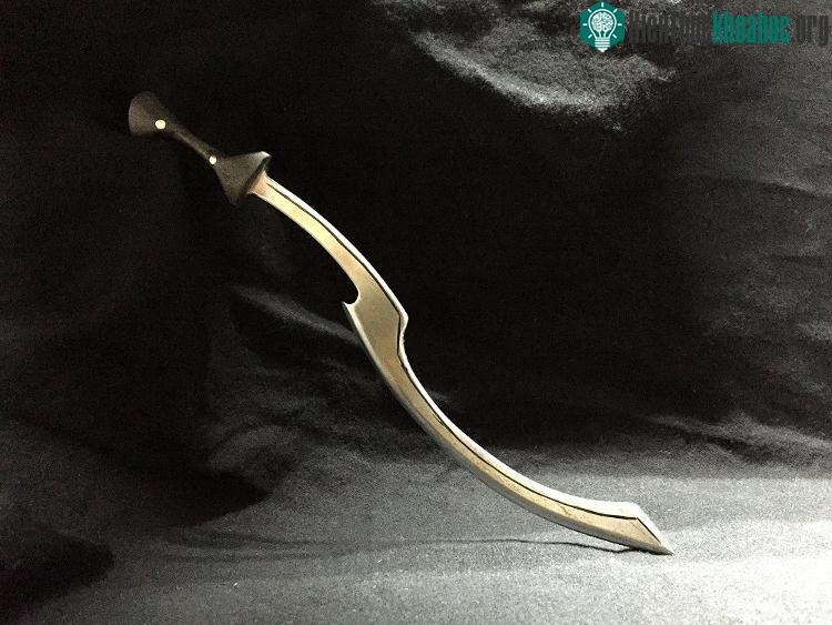 Kiếm Khopesh rất khó tập luyện thành thục.