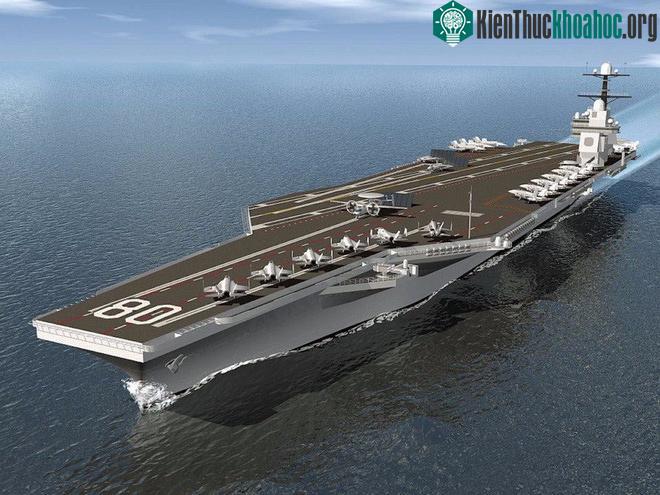 Ảnh đồ họa tàu sân bay USS Enterprise.