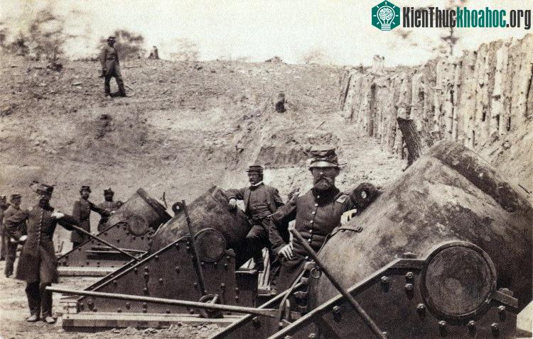 Quân miền Bắc nước Mỹ vào Thế kỷ 19 chờ đợi đối phương đến.