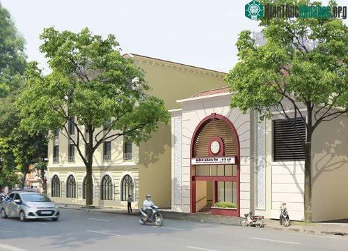 Phối cảnh cửa lên xuống số 1 nhà ga tàu điện ngầm C9.