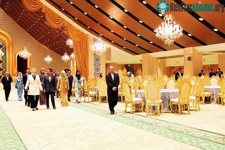 Kiến trúc đậm chất Brunei.