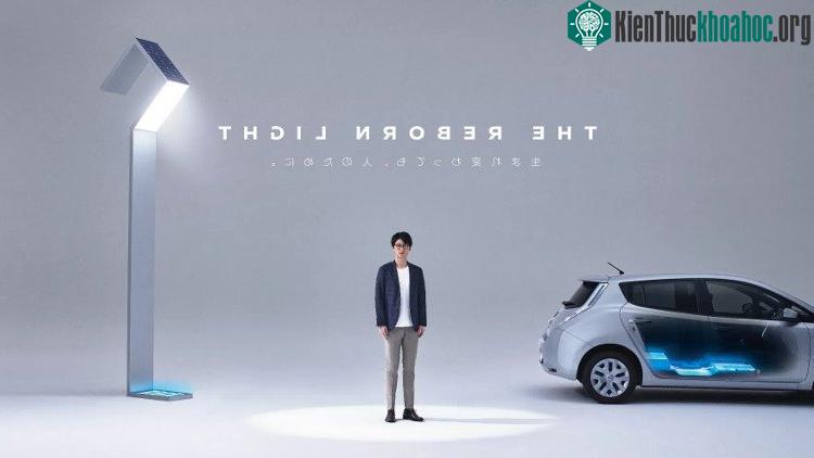 Nissan tái sử dụng pin xe điện để thắp sáng những con đường ảnh 0