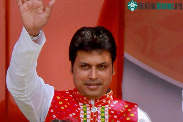Thống đốc bang Tripura Biplab Deb. (Ảnh: PTI).