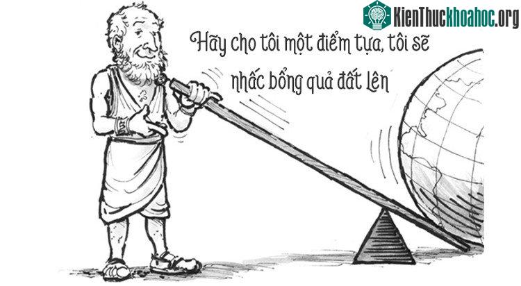 Hãy cho tôi một điểm tựa, tôi sẽ nhấc bổng quả đất lên.