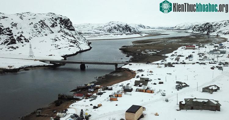 Teriberka là một ngôi làng ở vùng Murmansk (Nga) trên bán đảo Kola