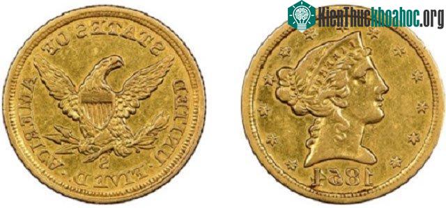 Đồng xu 5 USD
