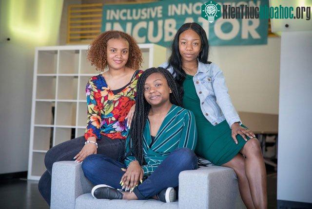 Từ trái sang: India Skinner, Mikayla Sharrieff và Bria Snell - (Ảnh: The Washington Post).