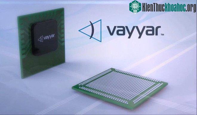 Con chip với 72 đơn vị truyền phát và 72 đơn vị tiếp nhận của Vayyar.