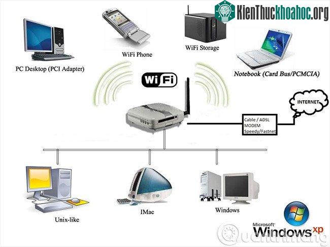 Các truyền và nhận dữ liệu.