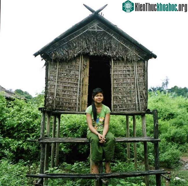 Một căn chòi tình yêu ở bộ lạc Kreung.